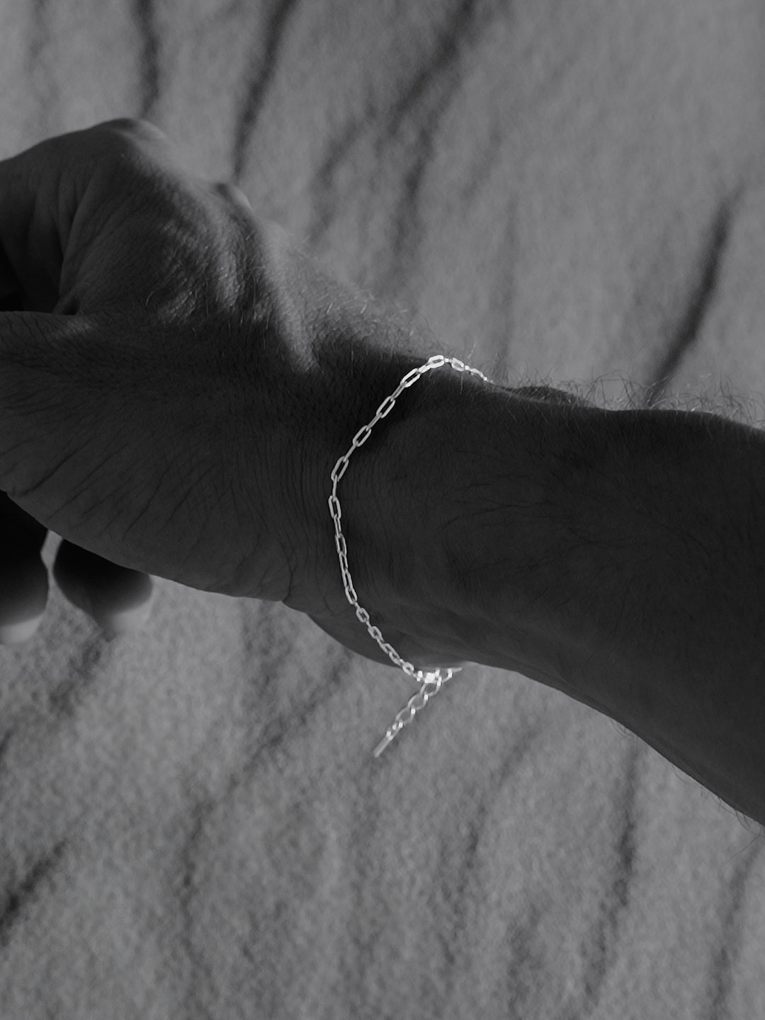 CLIP CHAIN BRACELET IN SILVER