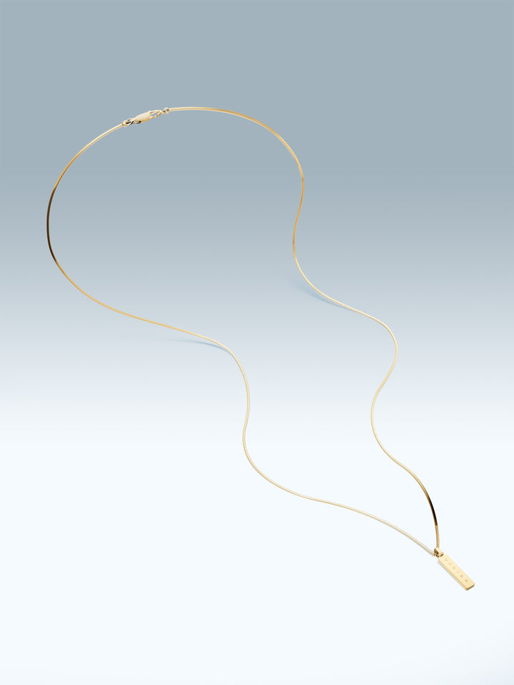 SQUARE PENDANT NECKLACE