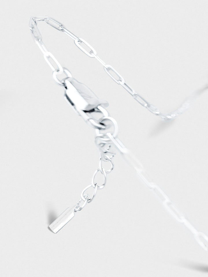 CLIP CHAIN BRACELET IN SILVER