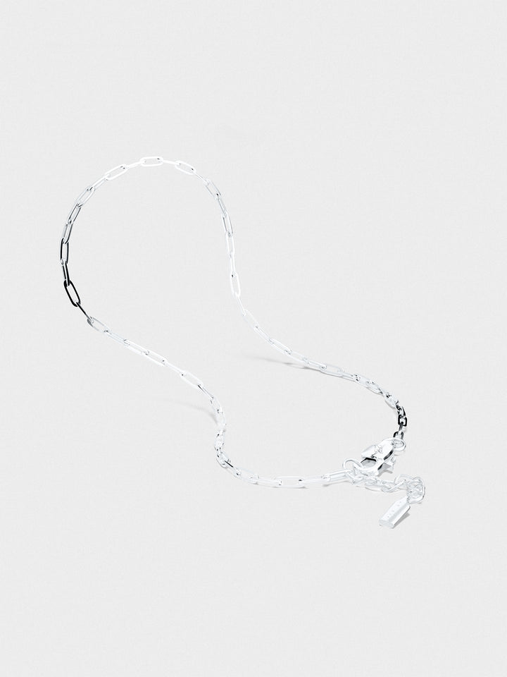 CLIP CHAIN BRACELET IN SILVER