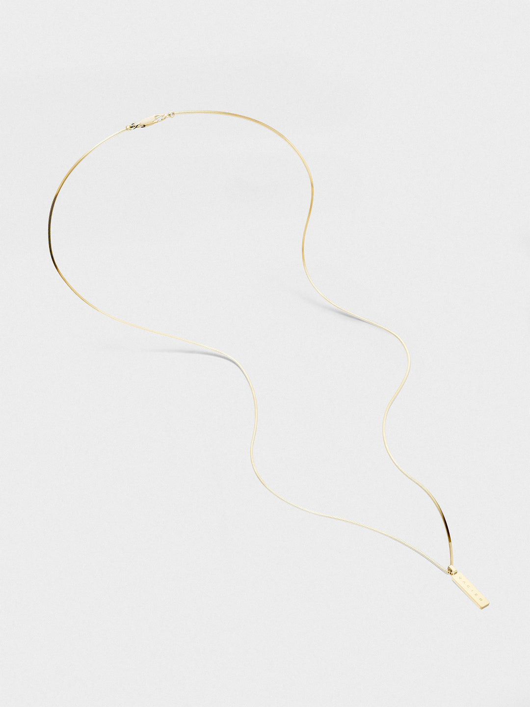 SQUARE PENDANT NECKLACE