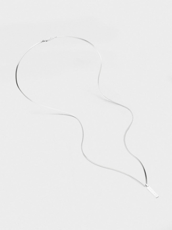 BOX PENDANT NECKLACE