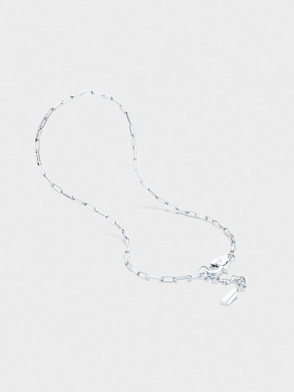 CLIP CHAIN BRACELET IN SILVER