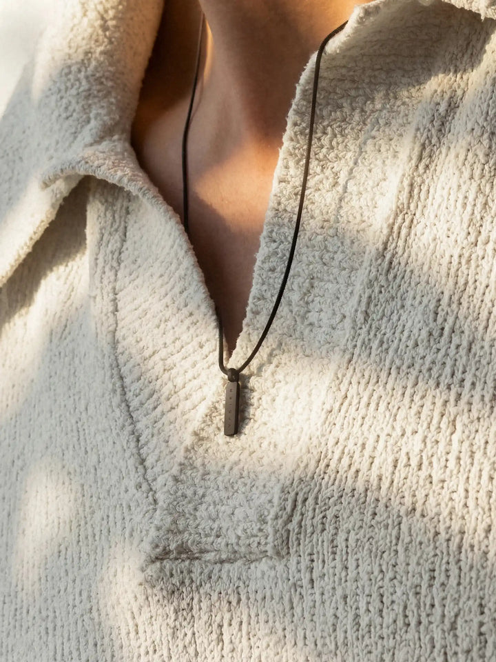 SQUARE PENDANT NECKLACE