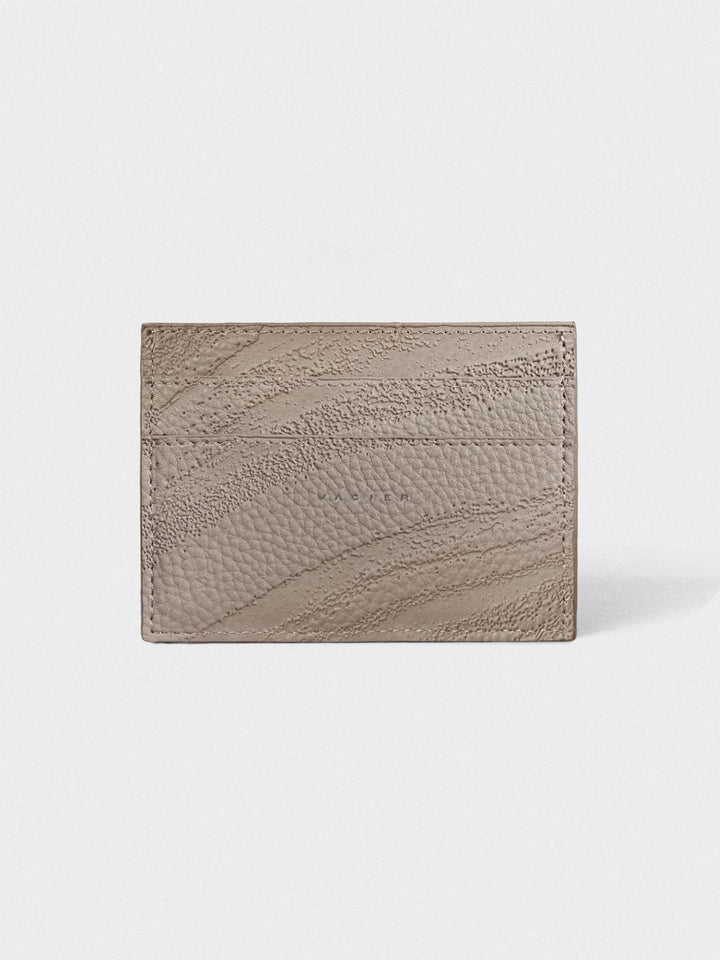 RIPPLE CARD HOLDER TAN