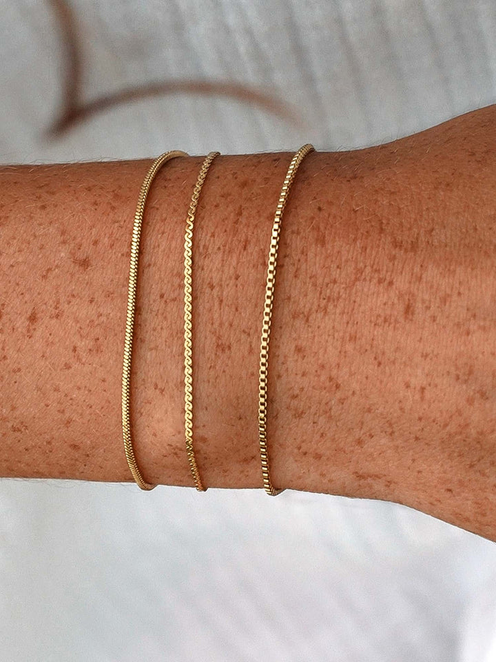 BOX CHAIN BRACELET